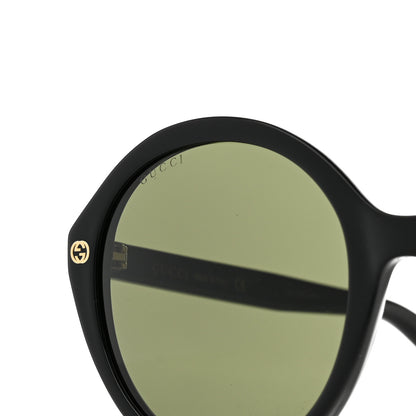 Gucci Acetate Round Sunglasses GG0023S Black 7 of 8