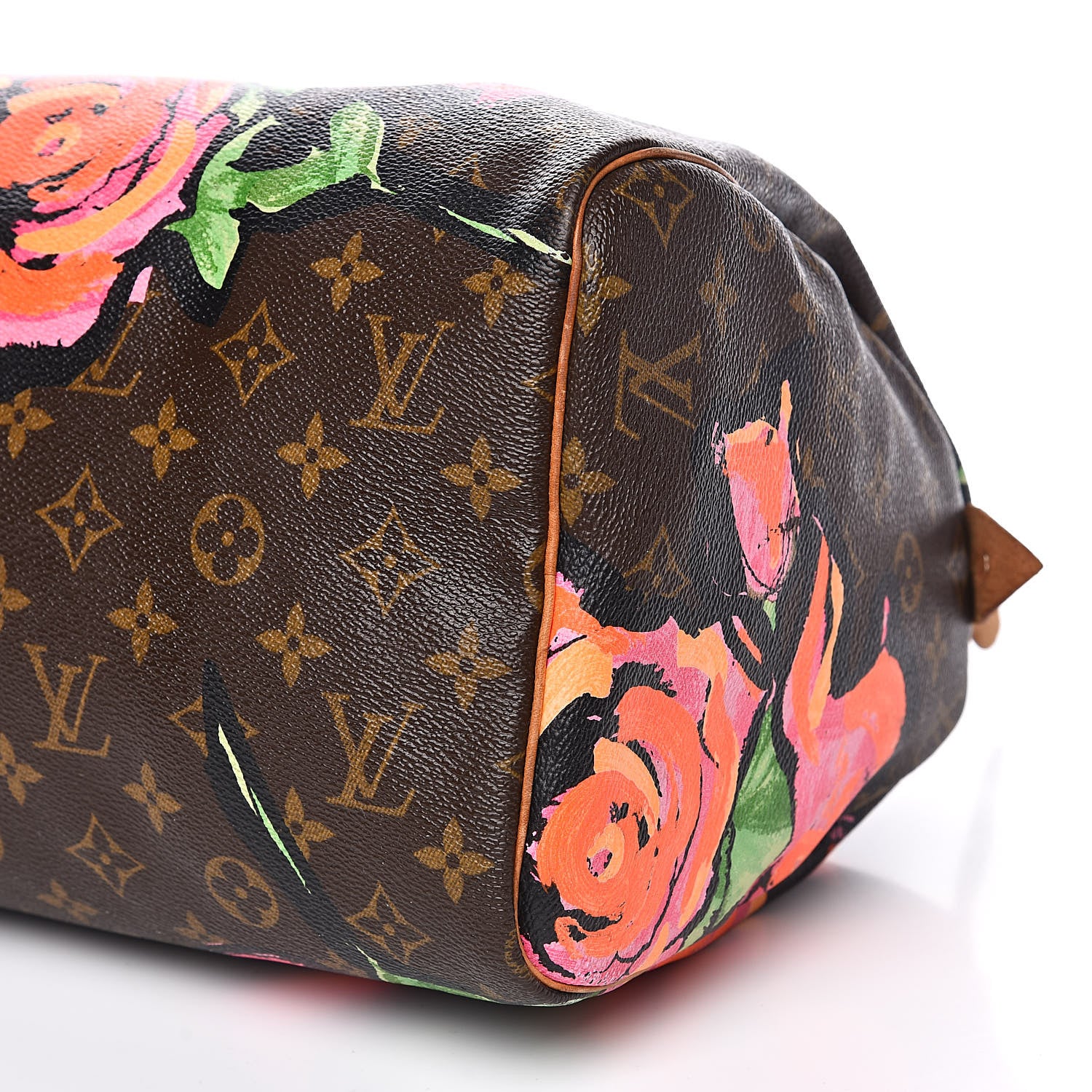 Louis Vuitton Monogram Roses Speedy 30 9 of 19