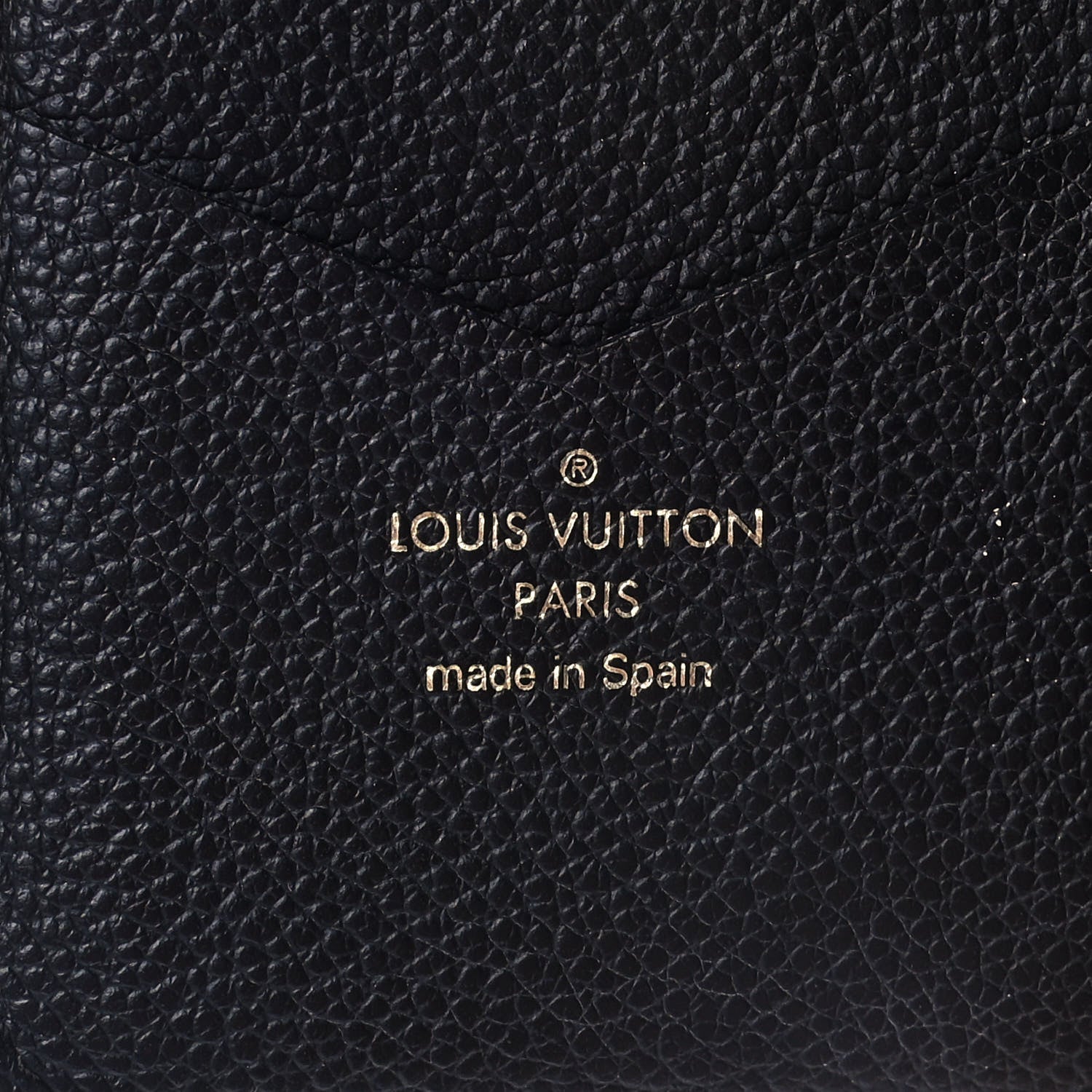 Louis Vuitton Empreinte iPhone X/XS Folio Case Black 8 of 10