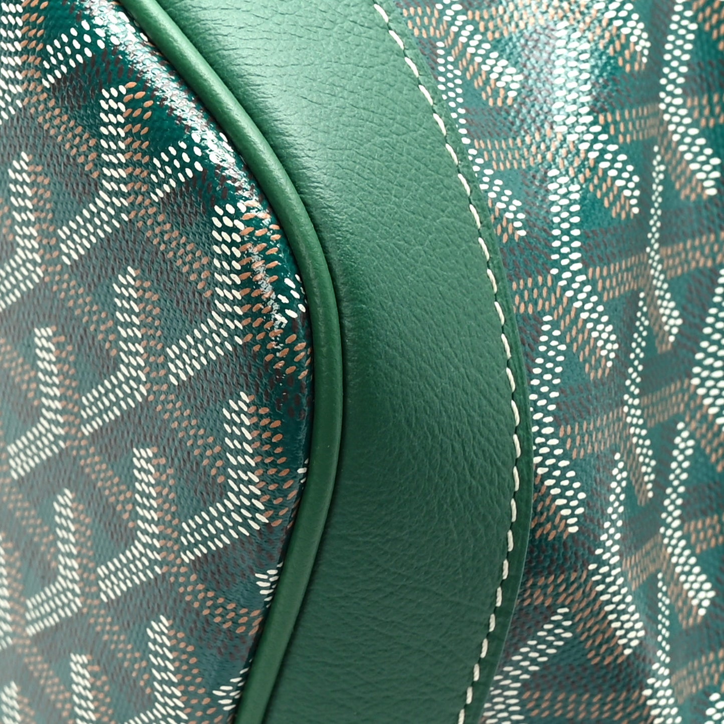 Goyardine Petit Flot Bucket Bag PM Green