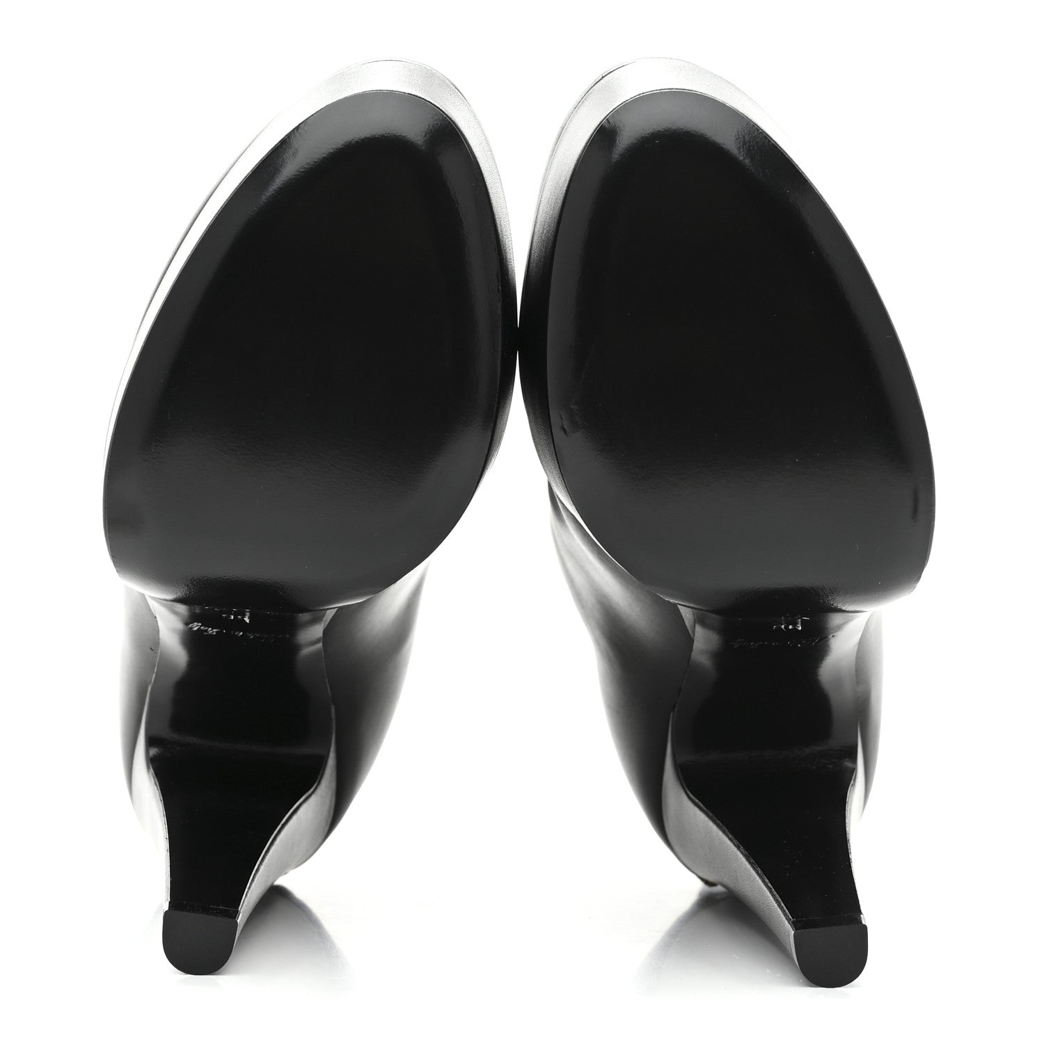 Louis Vuitton Calfskin Monogram Afterglow Platform Ankle Boots 36 Black 6 of 10