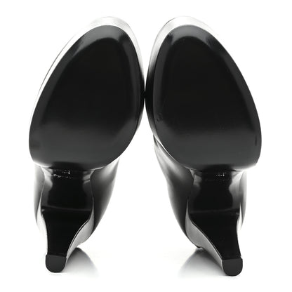 Louis Vuitton Calfskin Monogram Afterglow Platform Ankle Boots 36 Black 6 of 10