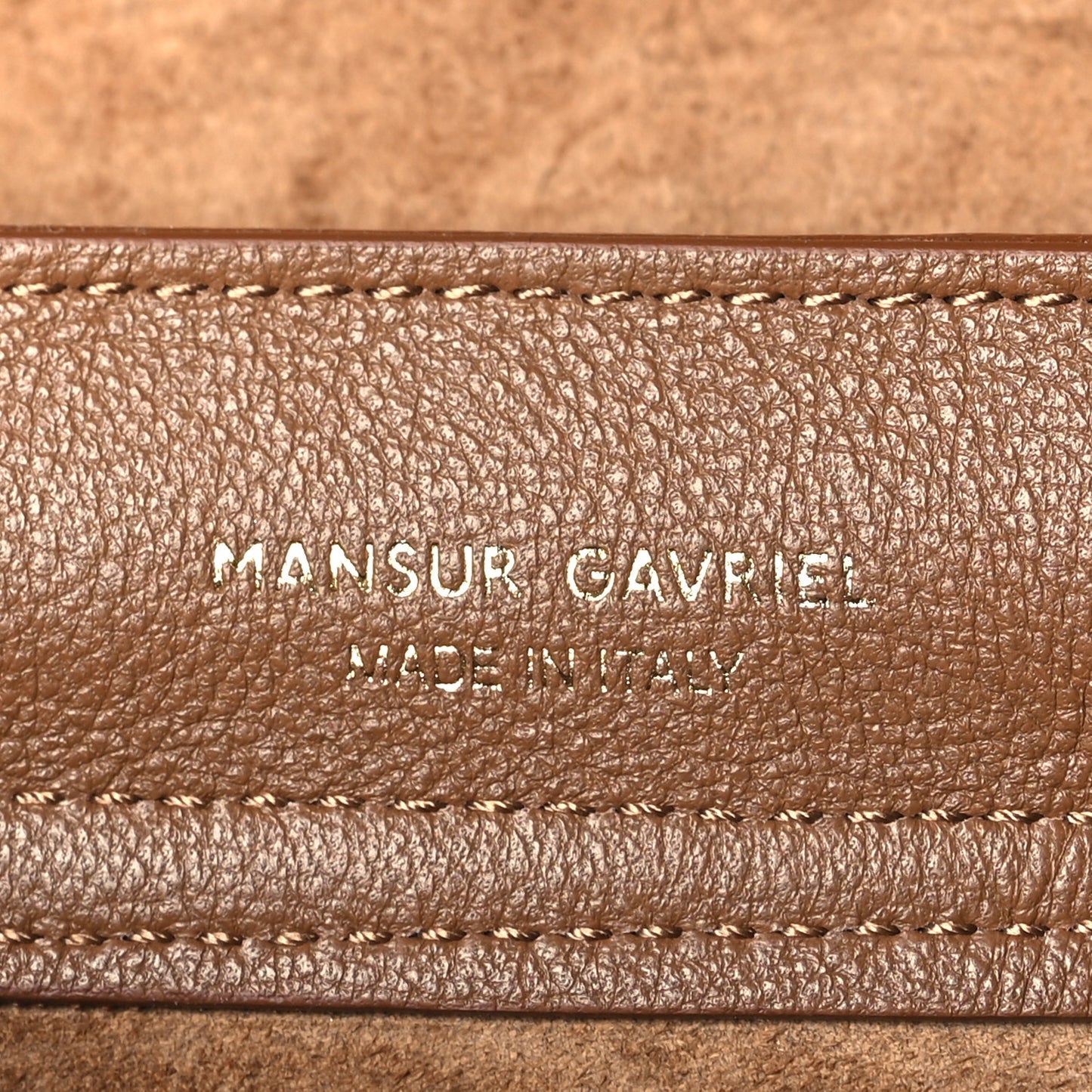 Calfskin Mini Mini Soft Lady Bag Saddle