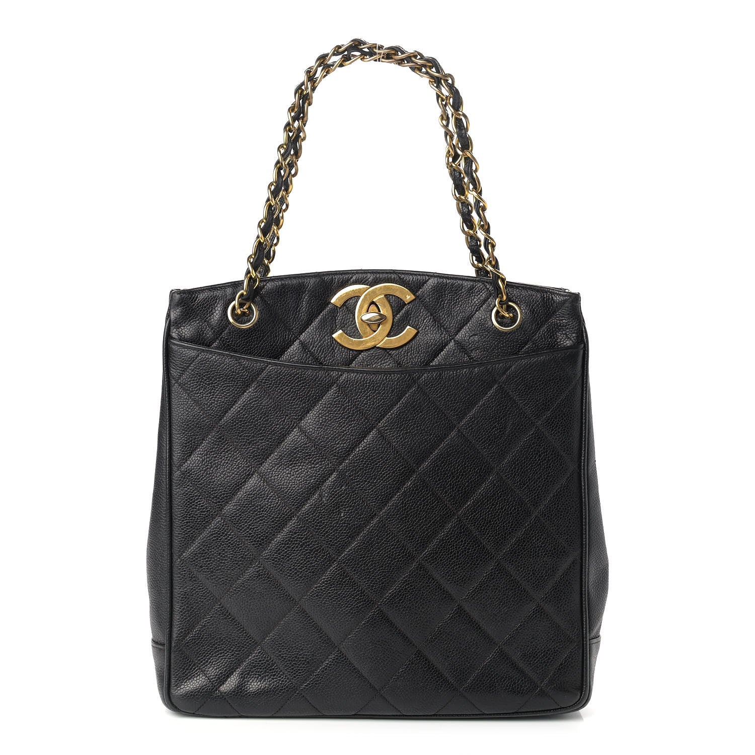 Chanel Caviar Quilted Flap Shoulder Bag Black 1 of 20