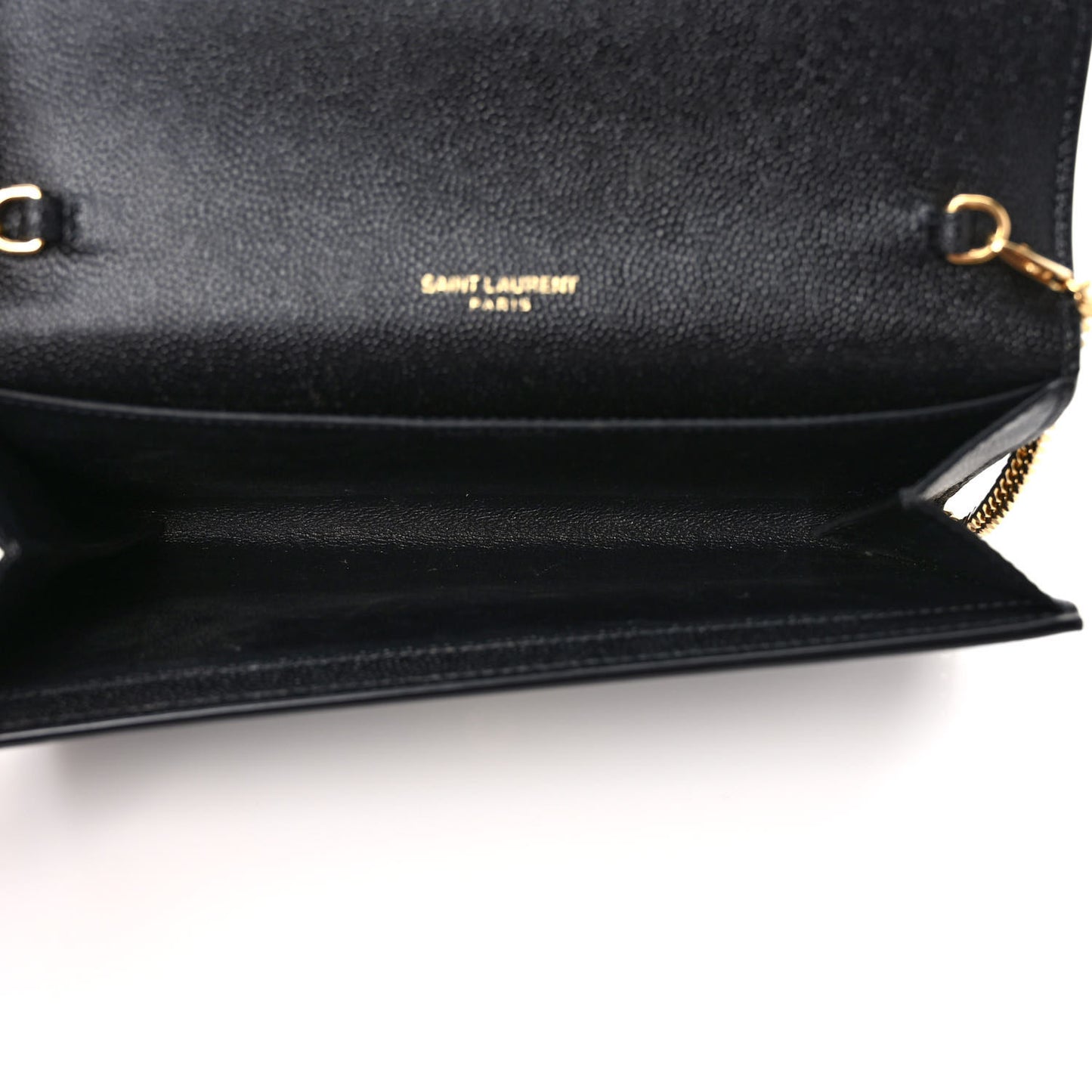 Grain de Poudre Uptown Chain Wallet Black
