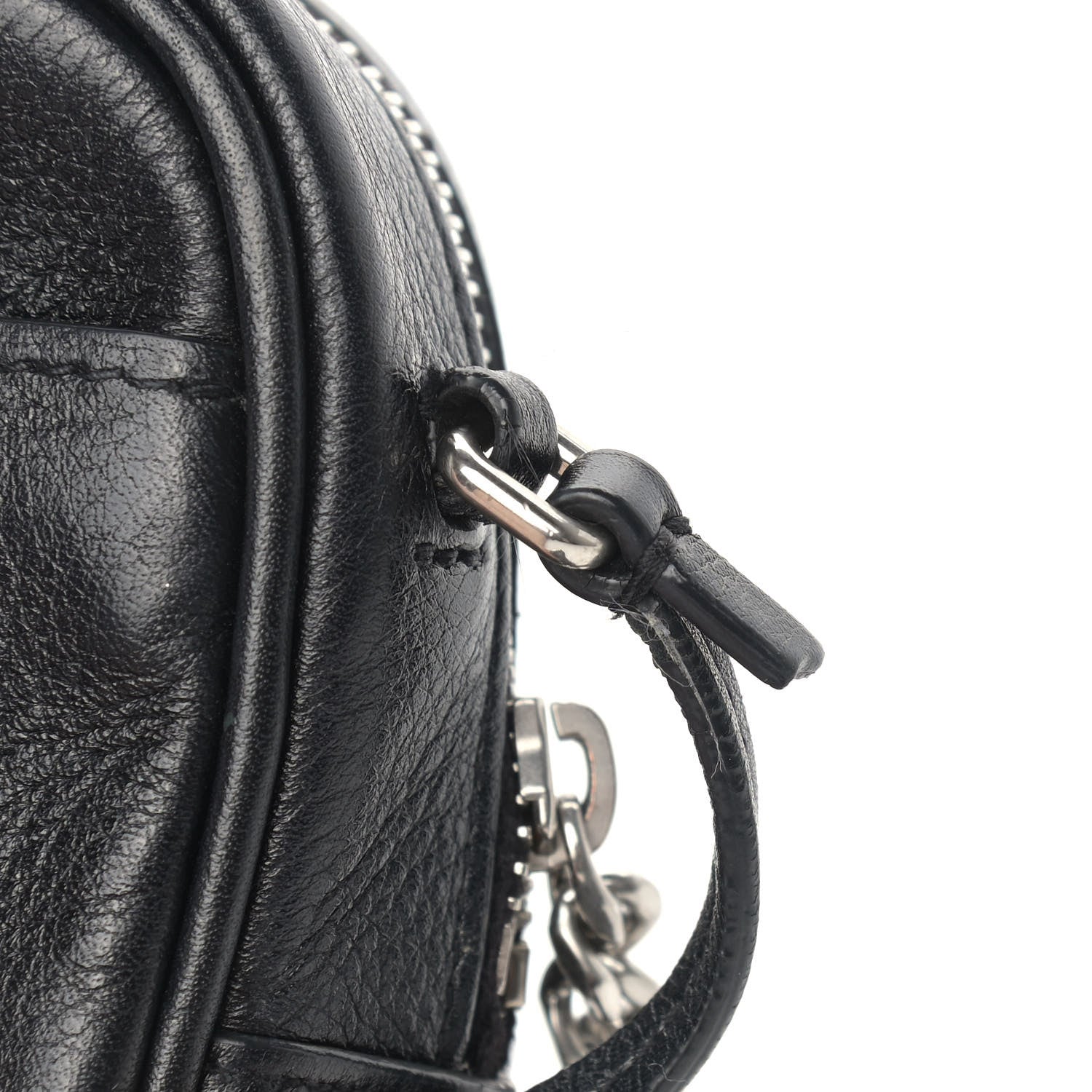 Saint Laurent Calfskin Heart Monogram Lou Camera Bag Black 12 of 12