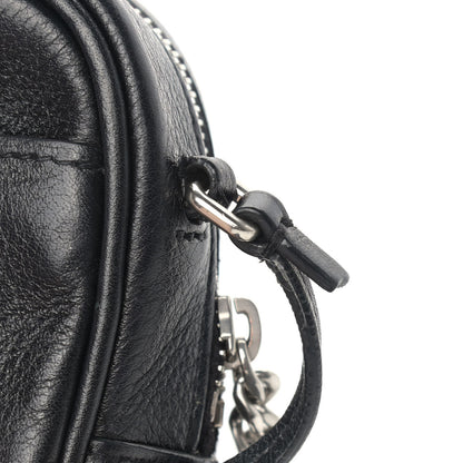 Saint Laurent Calfskin Heart Monogram Lou Camera Bag Black 12 of 12