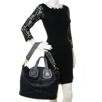 Givenchy Pebbled Calfskin Medium Nightingale Blue 2 of 10