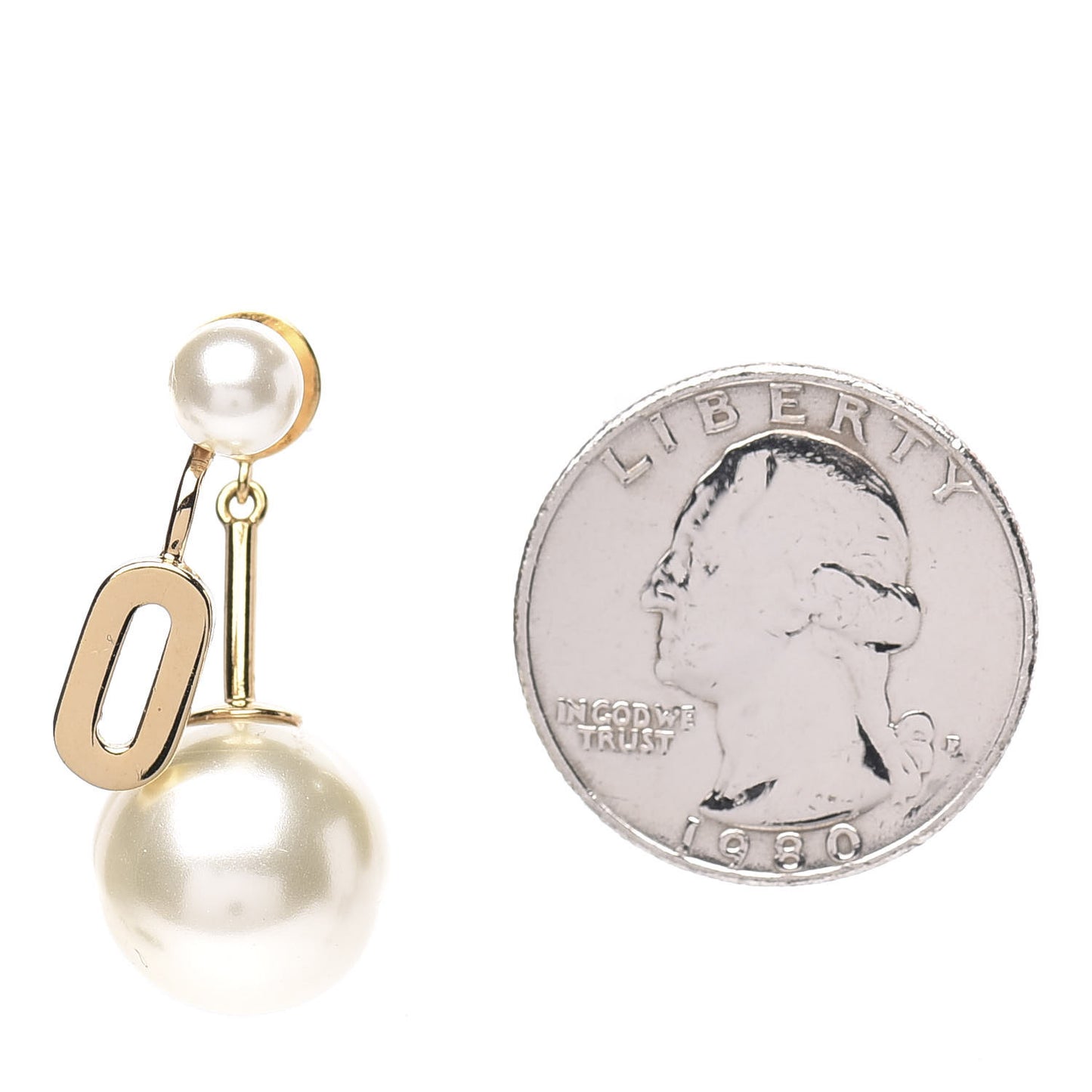 Pearl My ABCDior O Tribale Earring Gold