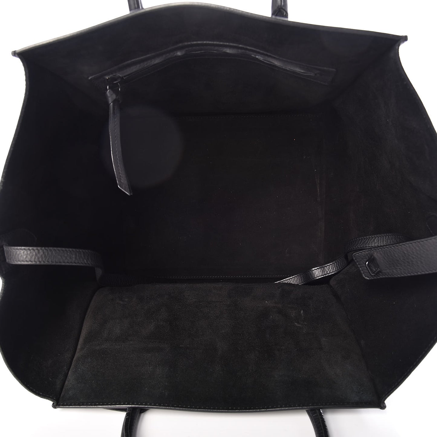 Supple Calfskin Medium Phantom Luggage Black