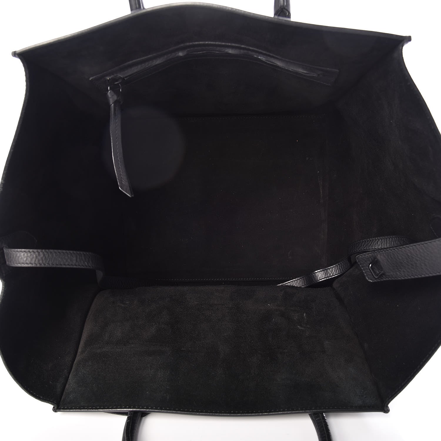 Celine Supple Calfskin Medium Phantom Luggage Black 5 of 23