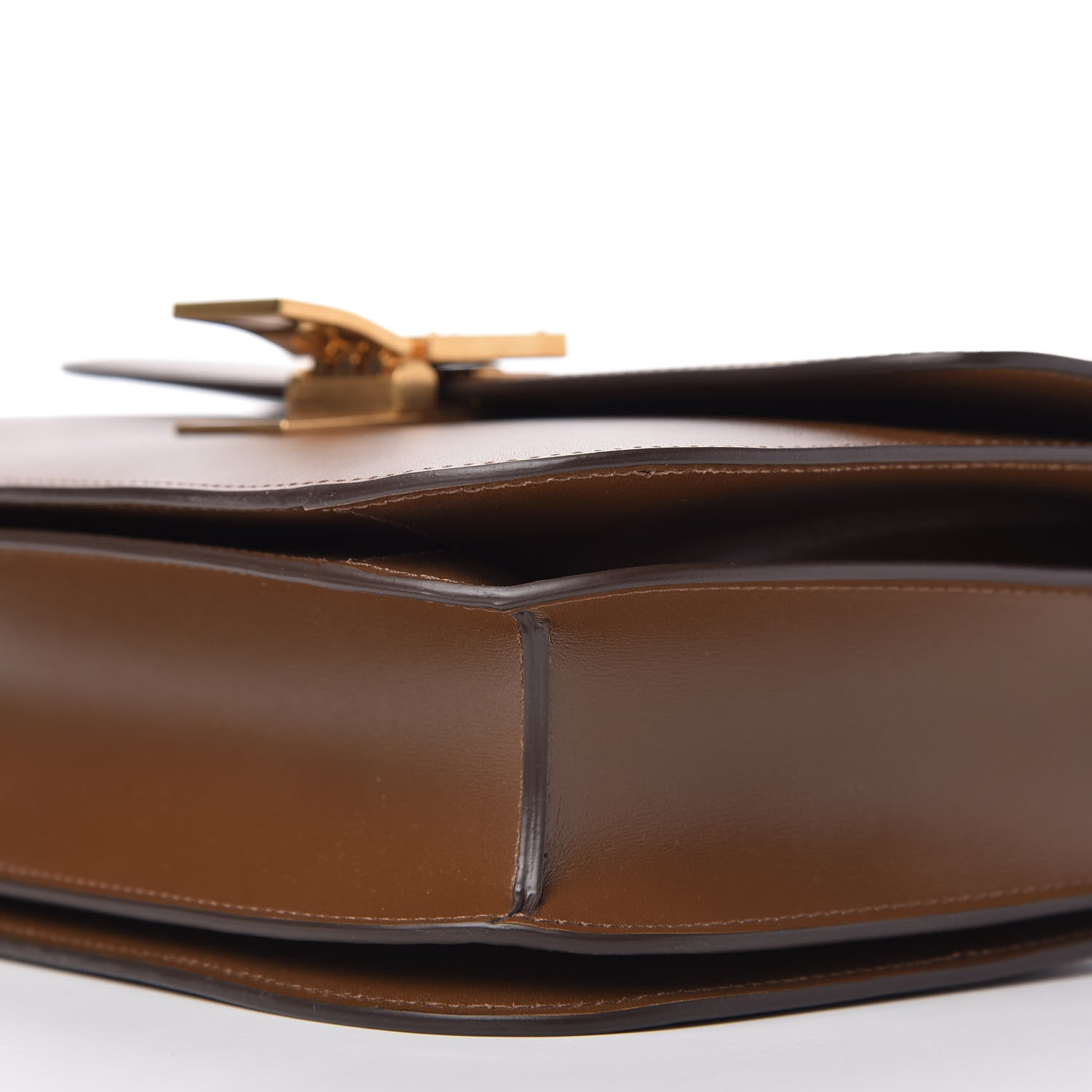 Celine Box Calfskin Medium Classic Box Flap Bag Camel 7 of 9