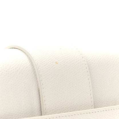 Christian Dior Grained Calfskin 30 Montaigne Chain Flap Bag White 12 of 12