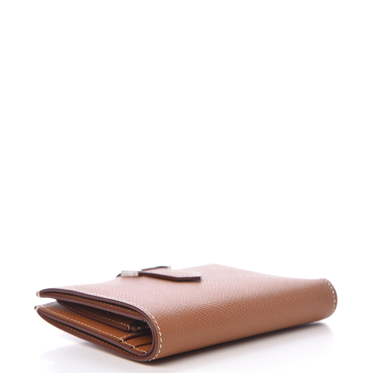 Hermes Epsom Bearn Compact Wallet Gold 4 of 7