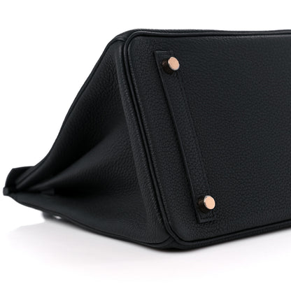 Hermes Togo Birkin 30 Black 8 of 10