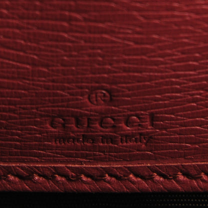 Gucci Textured Calfskin Large Betty Zip Around Wallet Pink 6 of 8