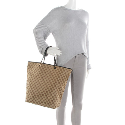 Gucci Monogram Large Bucket Tote Dark Brown 2 of 7