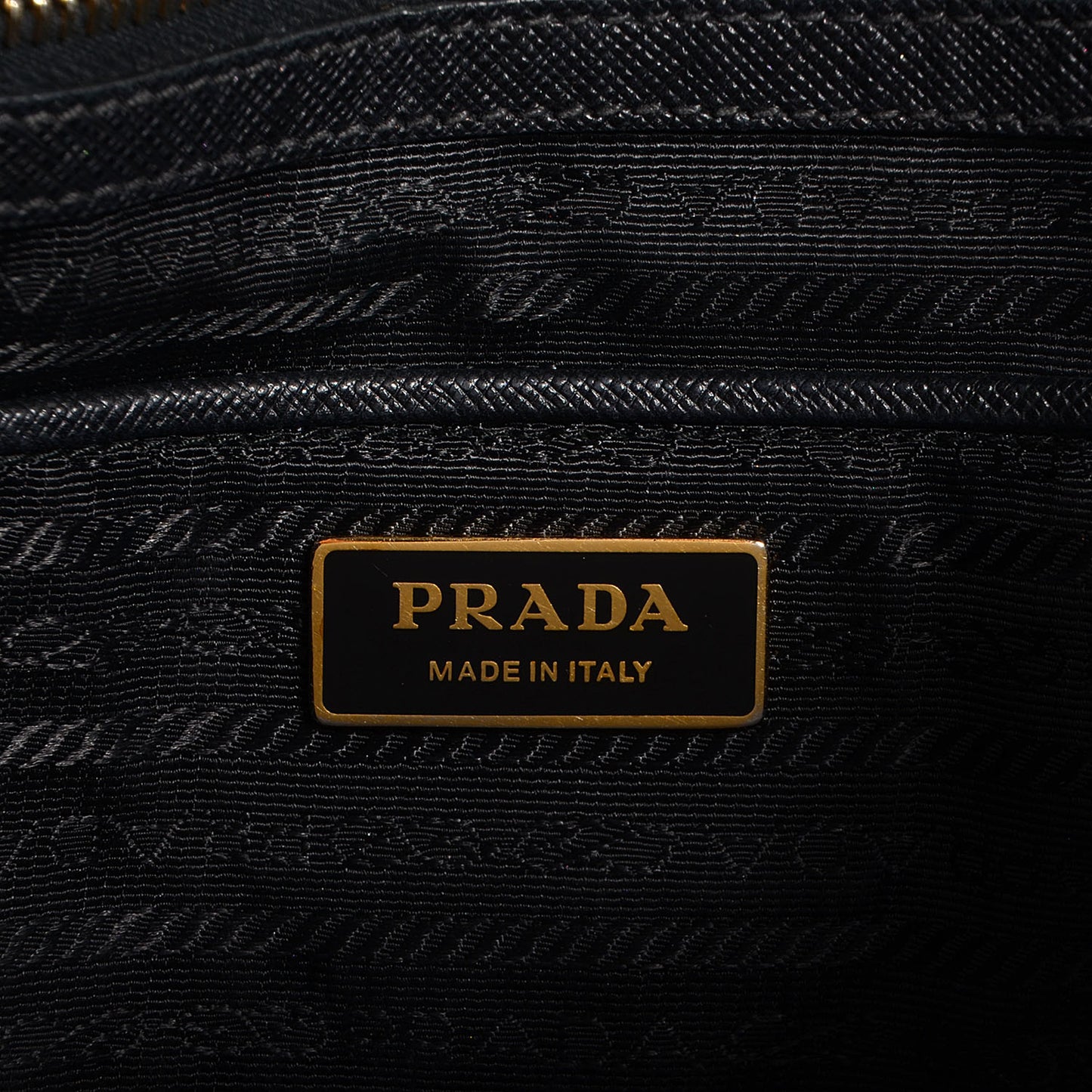 Saffiano Lux Large Tote Nero Black
