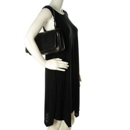 Chanel Lambskin Studded CC East West Flap Black 2 of 7