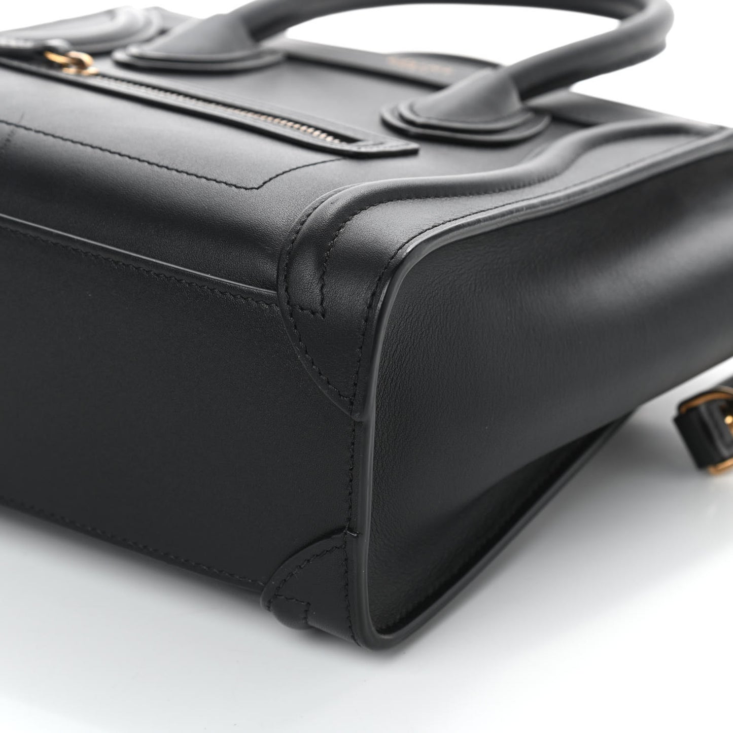 Smooth Calfskin Nano Luggage Black
