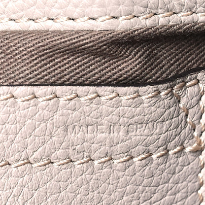 Chloe Grained Calfskin Small Marcie Saddle Bag Cashmere Grey 7 of 12