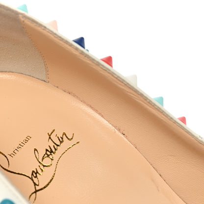 Christian Louboutin Gomme Pigalle Spikes 120 Pumps 40 White Multicolor 12 of 14
