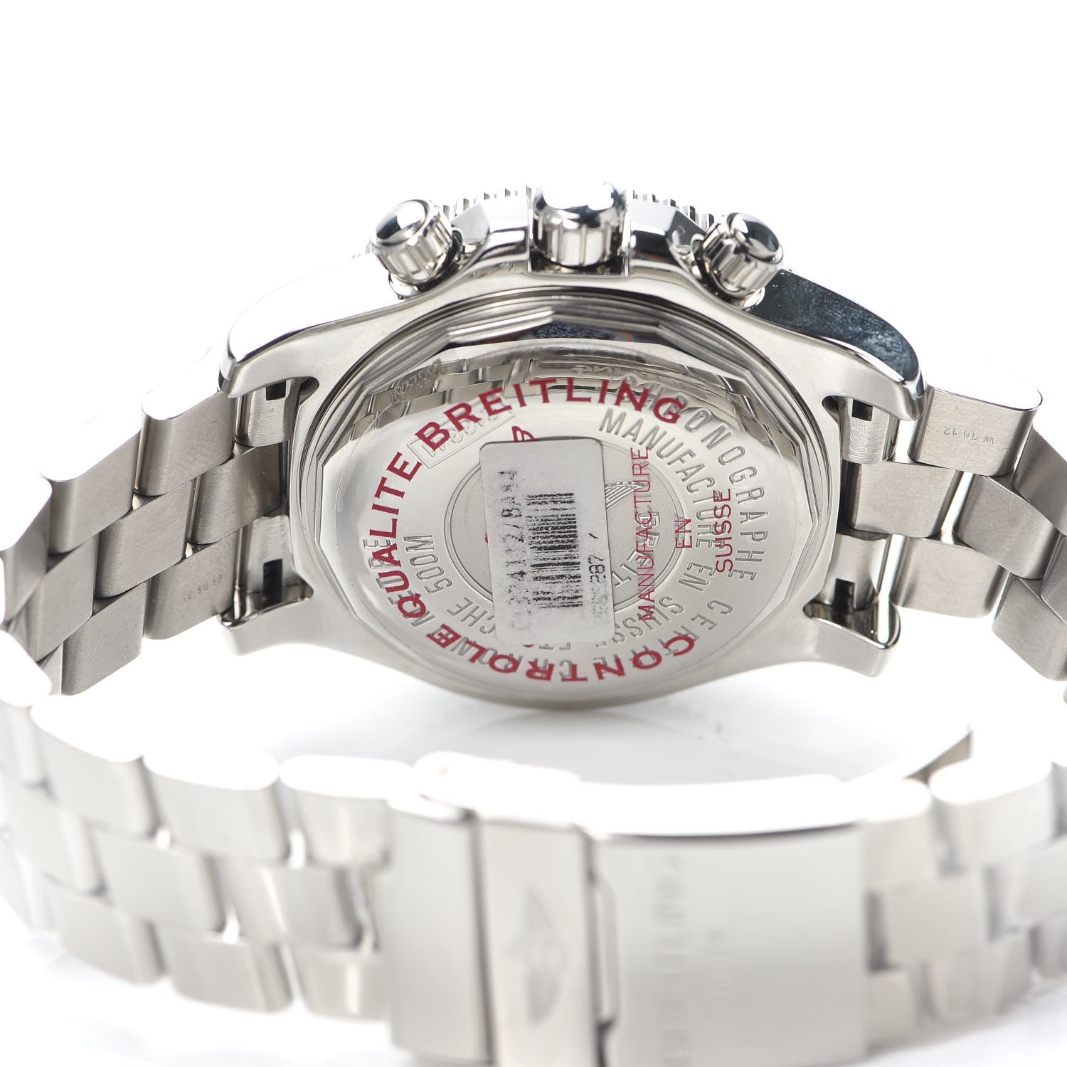 Breitling Stainless Steel 18K Rose Gold 44mm Superocean Chronograph II Automatic Watch Black C1334112/BA84 4 of 6