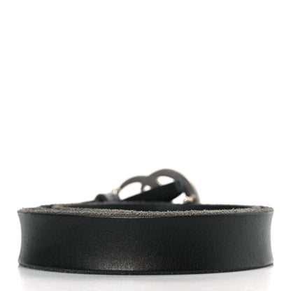 Gucci Faded Calfskin Double G 30mm Belt 85 34 Black 3 of 6