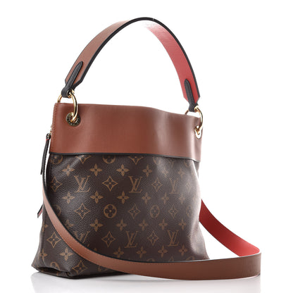 Louis Vuitton Monogram Tuileries Besace Caramel Rouge 3 of 9