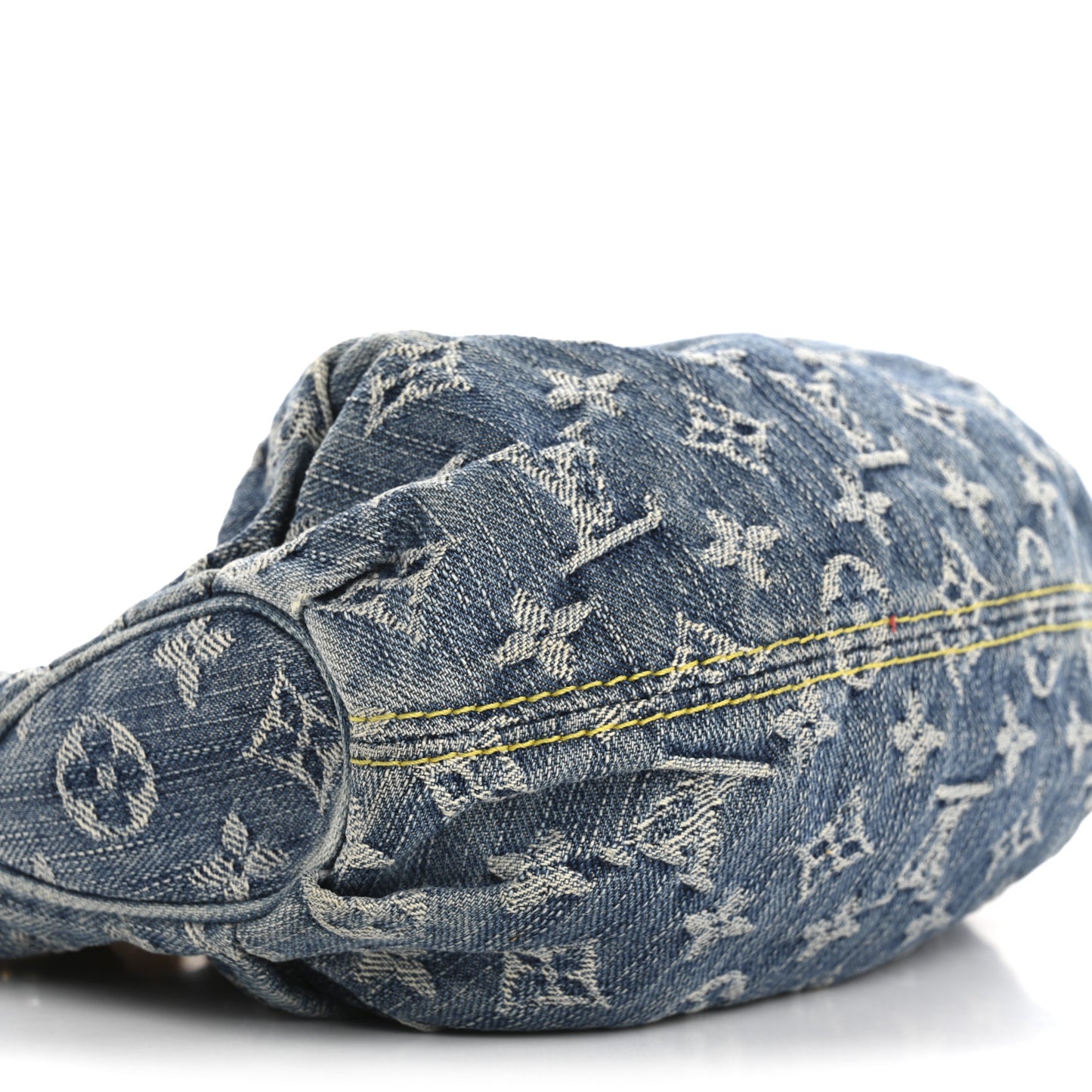 Monogram Denim Pleaty Blue