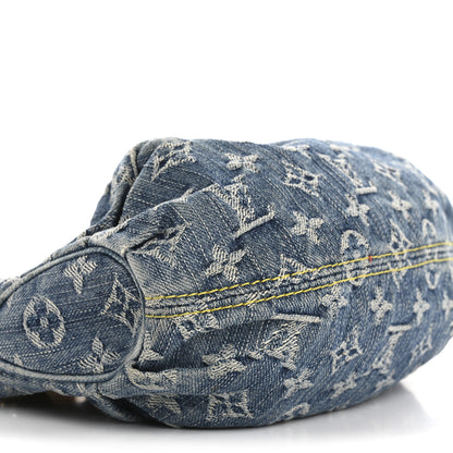Louis Vuitton Monogram Denim Pleaty Blue 9 of 16