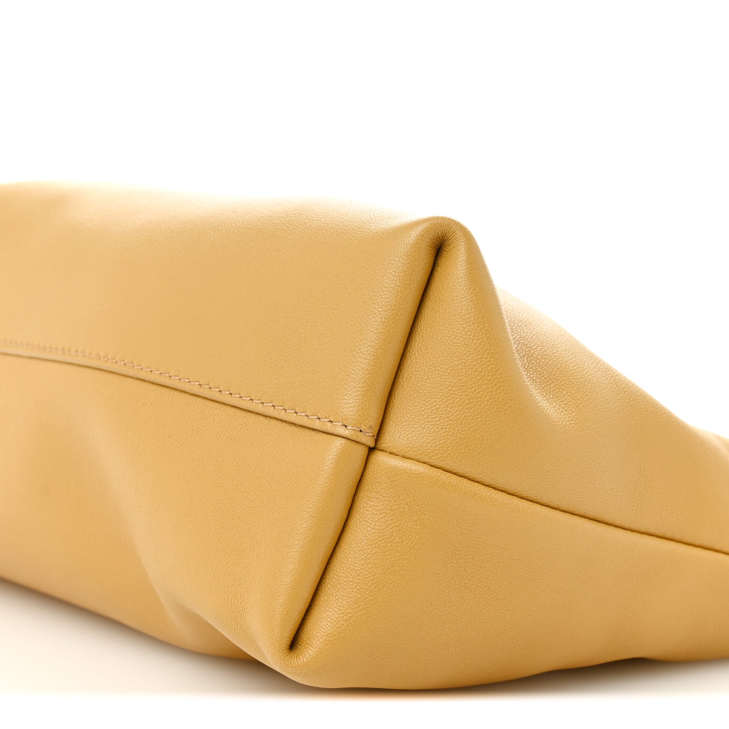 Loewe Mellow Nappa Donut Medium Chain Flamenco Knot Clutch Sahara 10 of 10