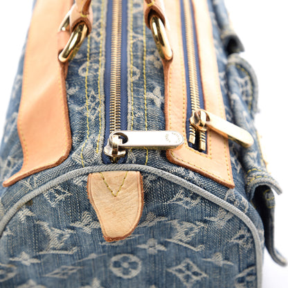 Louis Vuitton Monogram Denim Neo Speedy Blue 13 of 18
