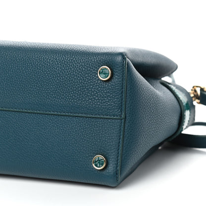 Nancy Gonzalez Calfskin Crocodile Mini Cristie Satchel Blue Green 11 of 12