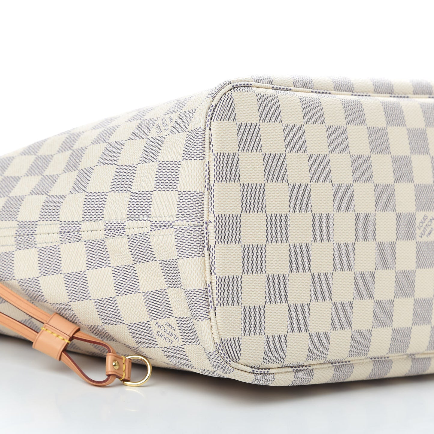Damier Azur Neo Neverfull MM Rose Ballerine