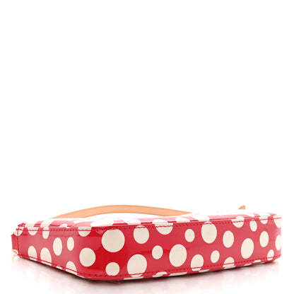 Louis Vuitton Vernis Kusama Infinity Dots Pochette Accessories Red 4 of 9