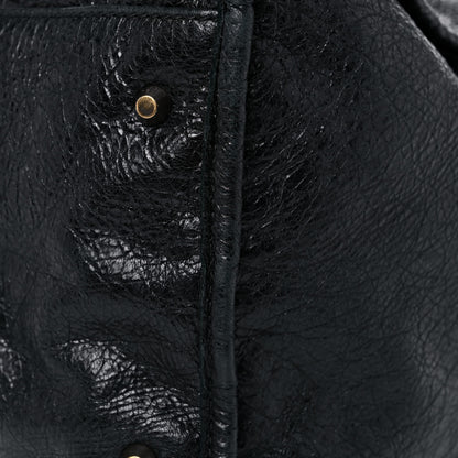 Balenciaga Agneau Classic Hardware Weekender Black 11 of 19