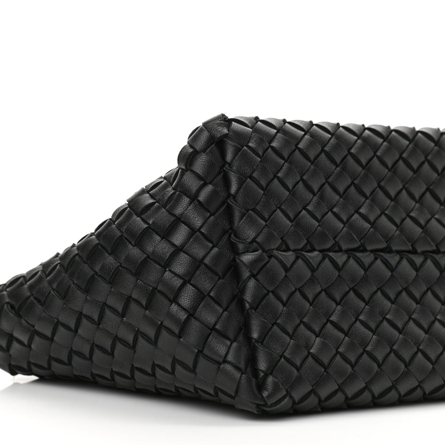 Nappa Intrecciato Mini Cabat Black
