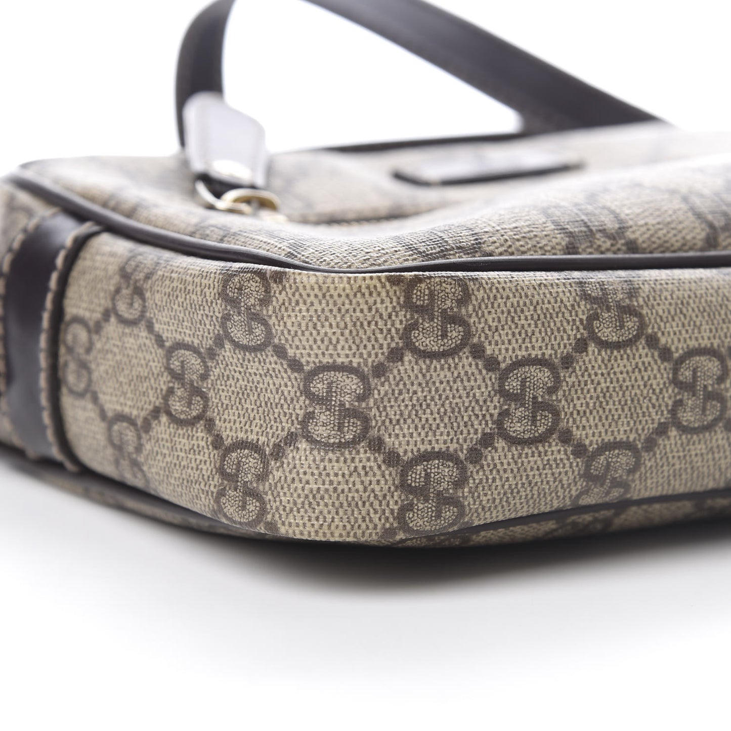 GG Plus Monogram Small Shoulder Bag Dark Brown