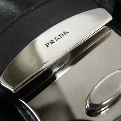 Prada Leather Rocket Antic Lock Black 8 of 12