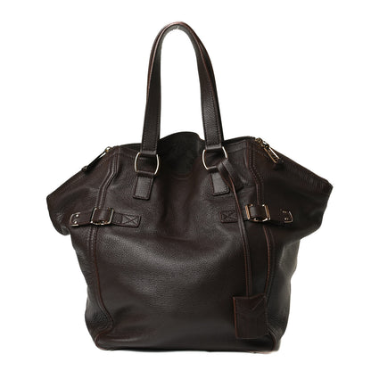 Saint Laurent Calfskin XL Downtown Tote Brown 1 of 19