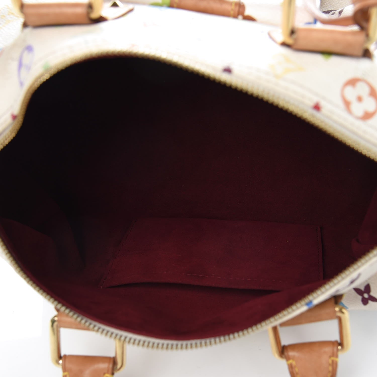 Louis Vuitton Monogram Multicolor Speedy 30 White 4 of 13