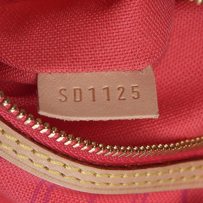 Louis Vuitton Damier Azur Delightful MM Pink 9 of 9