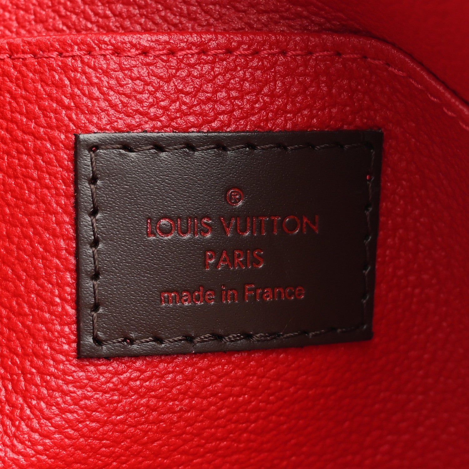 Louis Vuitton Damier Ebene Cosmetic Pouch GM 6 of 6