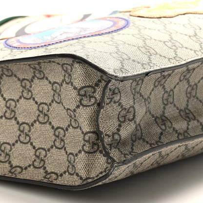 Gucci Soft GG Supreme Monogram Courrier Vertical Tote Beige New Acero 8 of 10