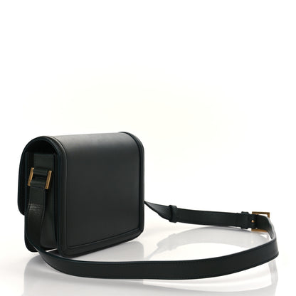 Saint Laurent Smooth Calfskin Small Solferino Satchel Green 3 of 8