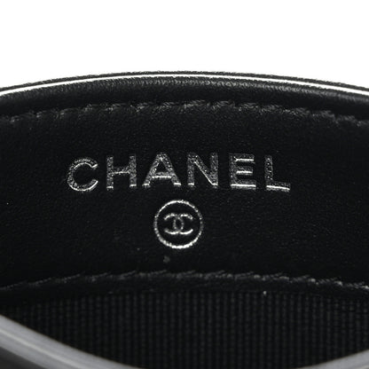 Chanel Calfskin Quilted Card Holder So Black 6 of 9