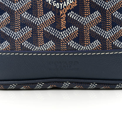 Goyard Goyardine Petit Flot Bucket Bag PM Navy 6 of 9