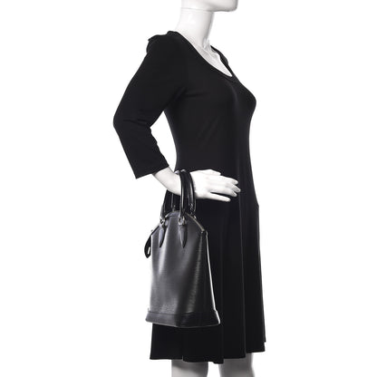 Louis Vuitton Epi Lockit Black 2 of 10