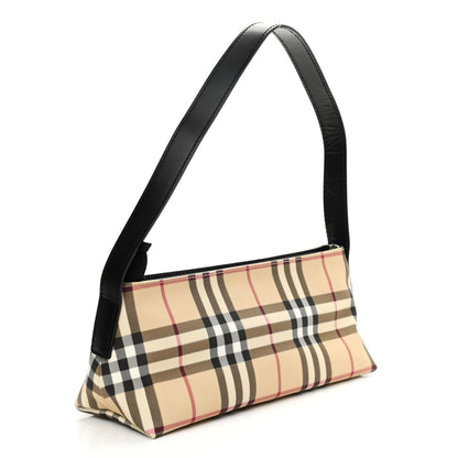 Burberry House Check Small Shoulder Bag Black 3 of 12